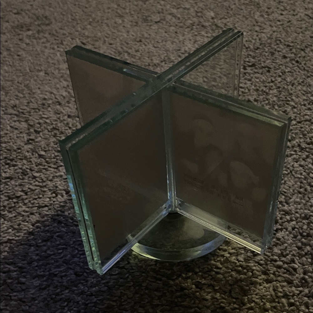 Glass Photo Frame with Four Panels